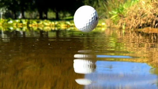 Golfbollens miljöpåverkan