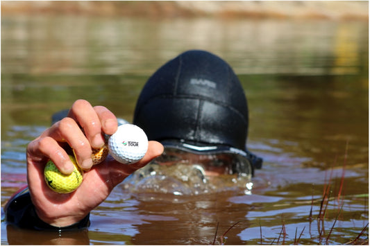 Varför begagnade golfbollar?