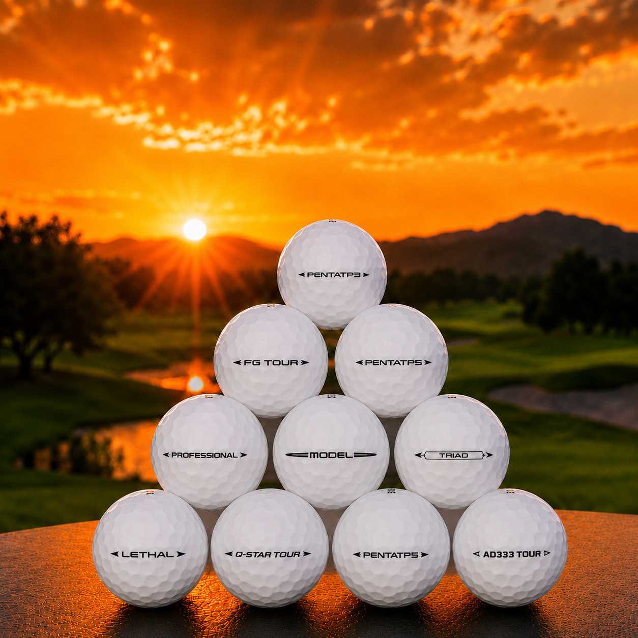 Premium MIX golfbollar Premium MIX golfbollar
