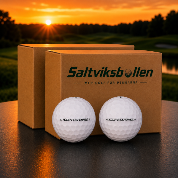 Taylormade tour response / preferred golfbollar