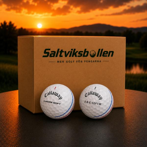 Callaway chrome soft trippletrack / erc soft mix golfbollar